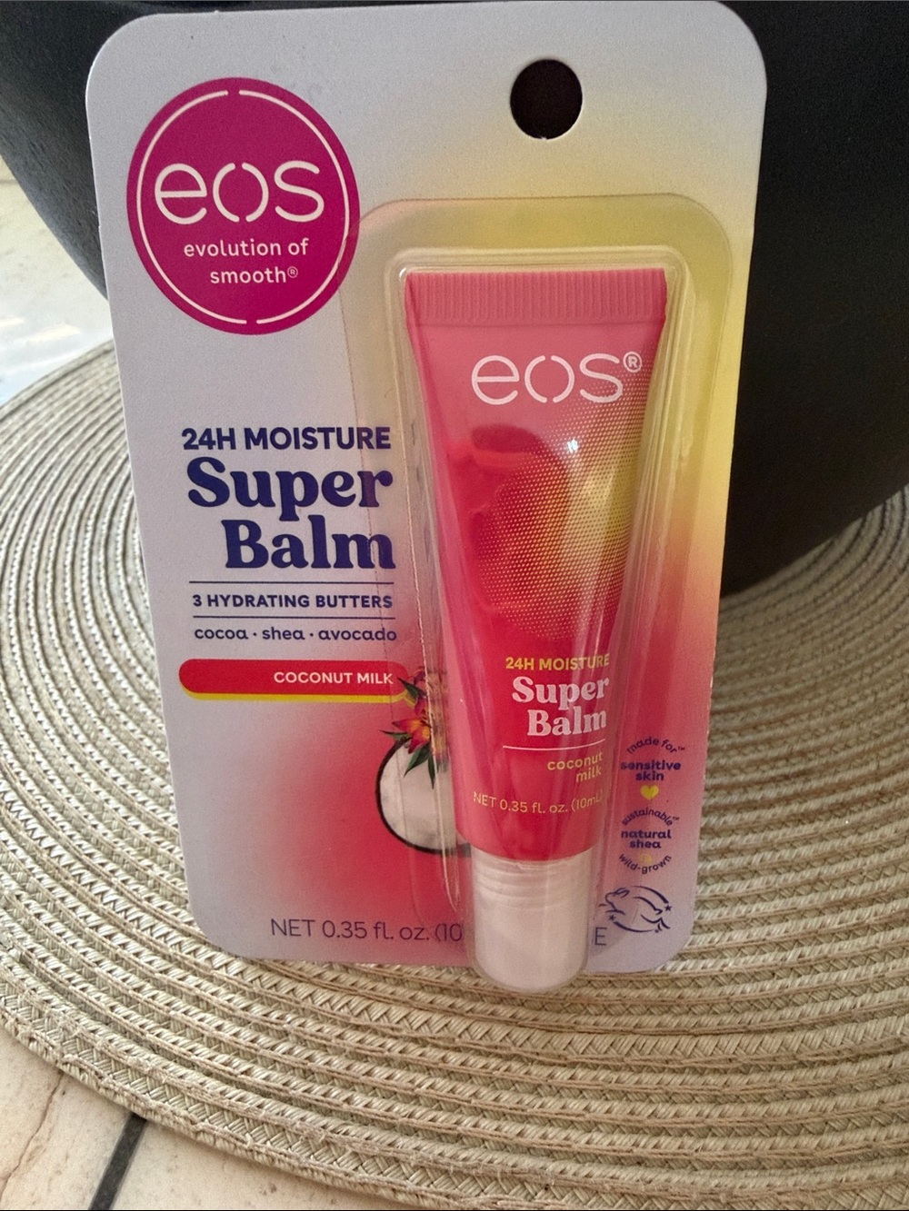 eos 24 hour moisture Super Balm Coconut Milk - Shea & Avocado NIB